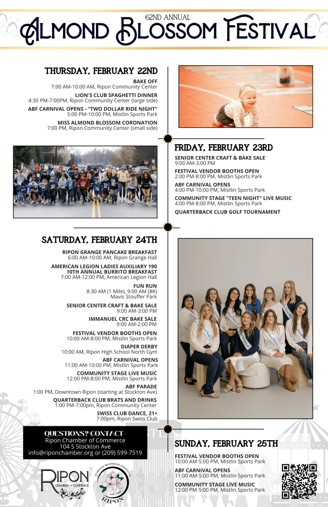 Almond Blossom Festival Ripon Chamber of Commerce